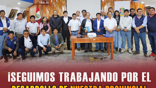 ¡Seguimos trabajando por el desarrollo de nuestra Provincia!