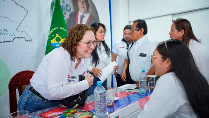 Presidenta ejecutiva de Sanipes: Fortaleceremos la OSD Iquitos para brindar una atención más eficiente