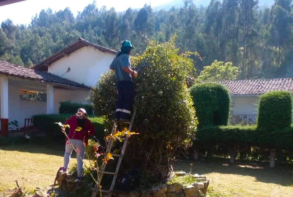 Brindó apoyo al Asilo Natividad