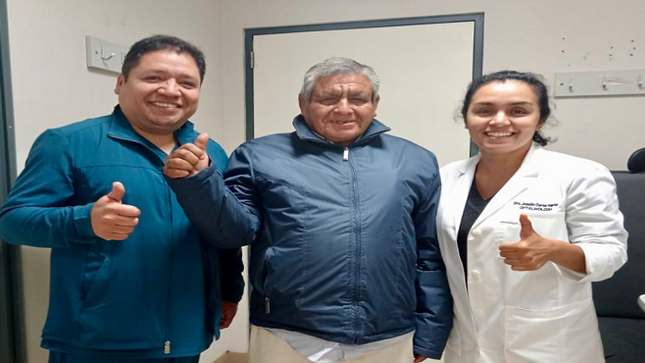 EsSalud: médicos salvan ojo de padre de familia que sufrió perforación ocular mientras limpiaba una acequia