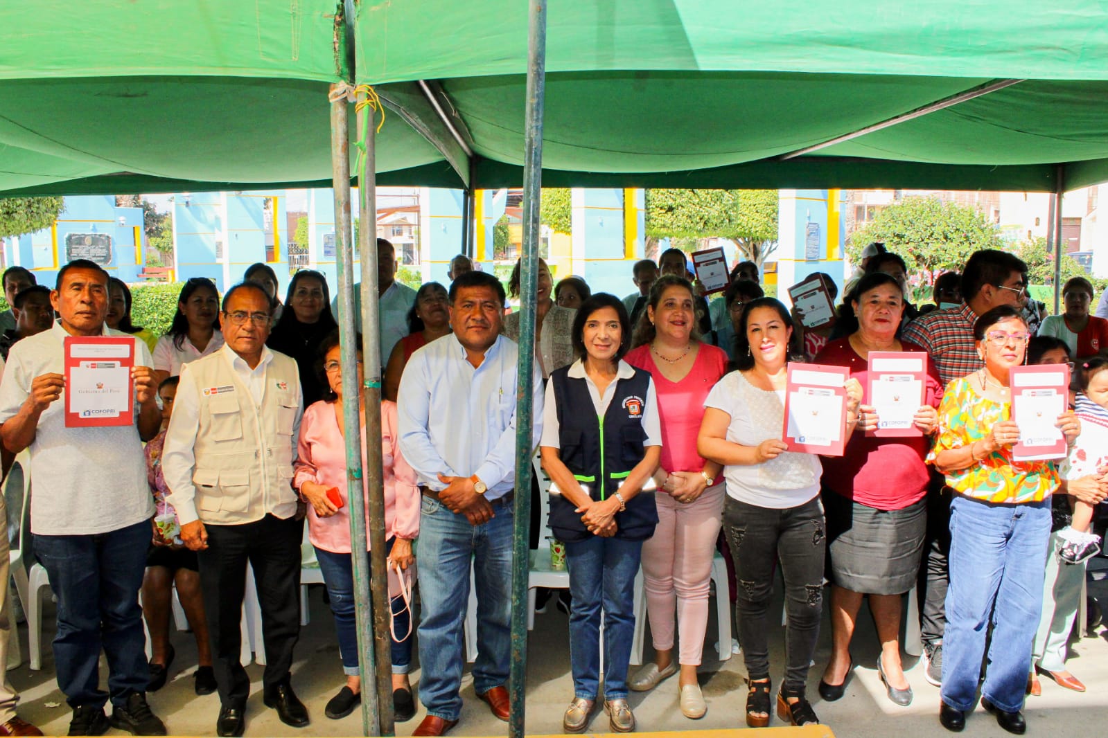 entrega de títulos