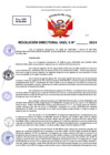 Vista preliminar de documento Resolucion Directoral N° 003724-2024