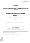 Vista preliminar de documento Rendición de cuentas de titulares por periodo anual 