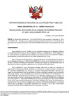 Vista preliminar de documento Resolución de la Unidad de Administración N° 00001-2024-SUNARP-ZRVI-UA
