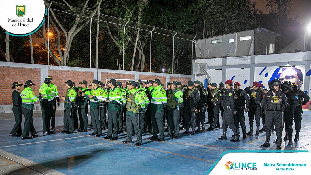 🪖¡Continuamos con nuestro trabajo articulado entre el Serenazgo de Lince y la Policía Nacional del Perú!🚔