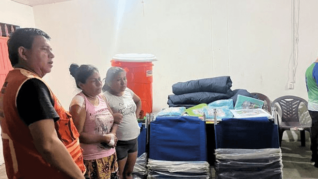 Maynas brinda apoyo a Damnificados del Incendio en el sector de Moronacocha