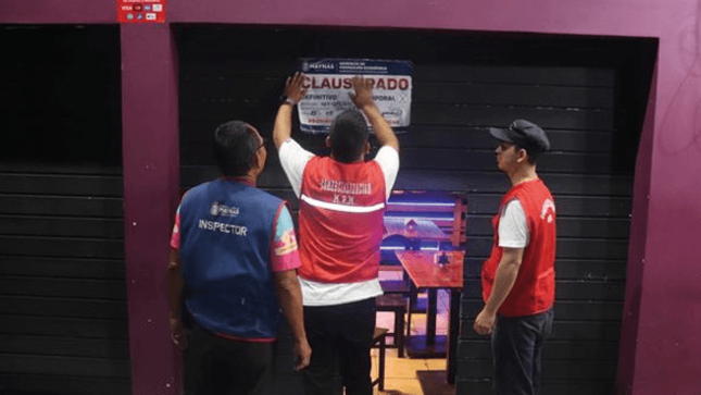 Maynas realizó operativo de control y fiscalización de la Vía Pública y Comercios 