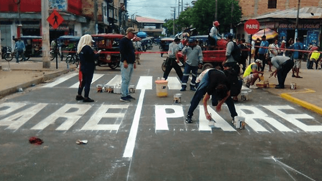 Las calles de los alrededores del Mercado Modelo, ya están listas