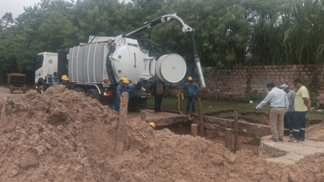 Hundimiento de pista