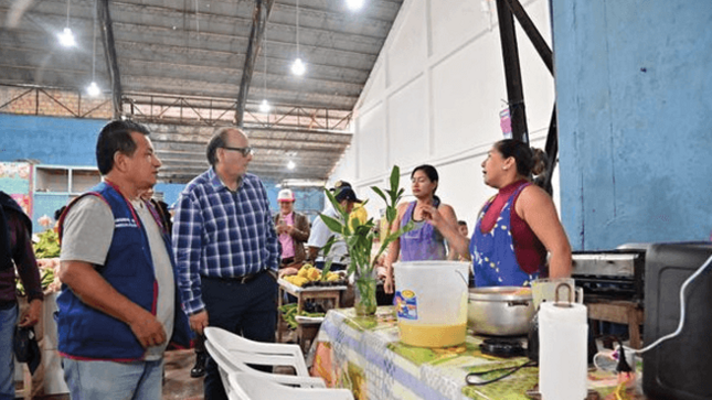 Visita de inspección al mercado “La Norteñita”