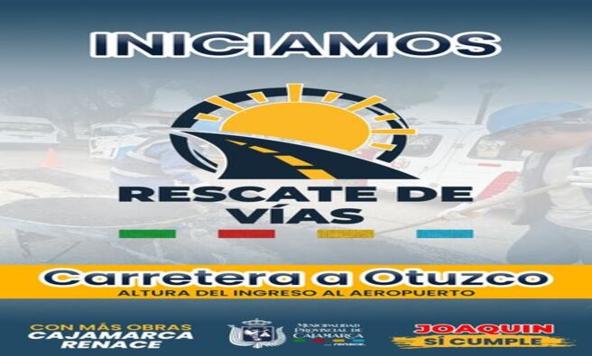 ๐La actual gestiรณn municipal liderada por el alcalde Joaquin Ramรญrez, dio inicio a los trabajos de mantenimiento en la carretera a Otuzco - altura del ingreso al aeropuerto como parte del programa Rescate de Vรญas.