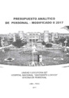 Vista preliminar de documento Presupuesto Analítico de Personal 2017 (Parte 1)
