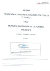 Vista preliminar de documento INFORME DE RENDICION DE CUENTAS DE TITULARES POR CESE EN EL CARGO - 2022 - FINAL