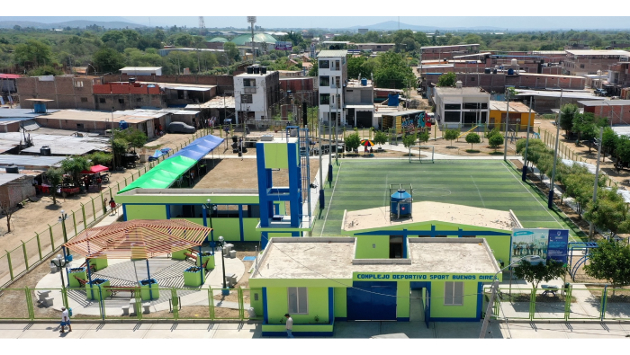 INVERTIMOS 4 MILLONES DE SOLES EN INFRAESTRUCTURA DEPORTIVA