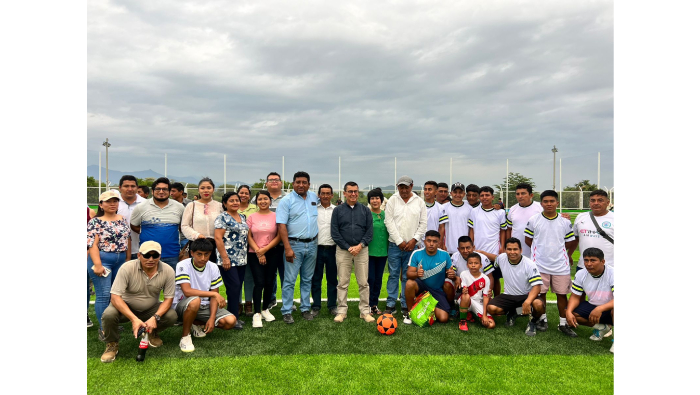 INVERTIMOS 4 MILLONES DE SOLES EN INFRAESTRUCTURA DEPORTIVA