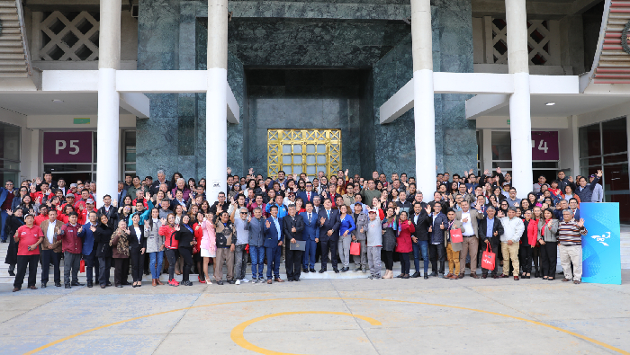 • Ceremonia protocolar se realizó en las instalaciones del Estadio Nacional.
