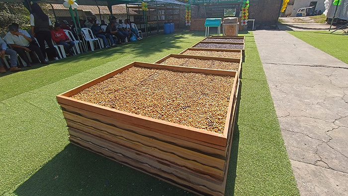 Gerencia de Desarrollo de la MPLC entrega materiales para post cosecha de cafés especiales