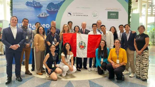 El Perú participó en el evento de alto nivel sobre acción oceánica “Inmersos en el Cambio” en Costa Rica