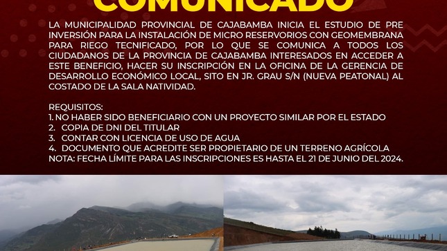 Comunicado