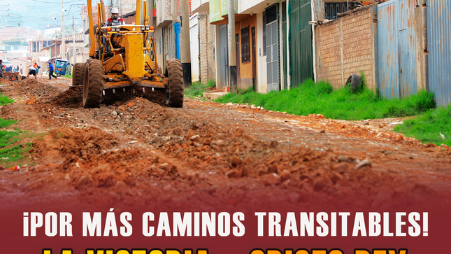 ¡Por más caminos transitables!