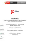 Vista preliminar de documento Resultados del procedimiento de selección de proveedores del Acuerdo Marco EXT-CE-2024-2