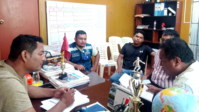Municipalidad de Matapalo-Tumbes aprobó su reglamento interno y su Plan Anual de Actividades con la asistencia técnica del Cenepred