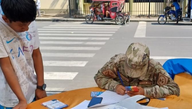 Inscripción para servicio militar