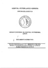 Vista preliminar de documento Directiva Administrativa "Normas y procedimientos para la Gestión de Bienes  Muebles Patrimoniales del HVLH 