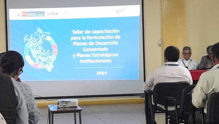 Drem Piura en Taller de Capacitación Presencial en Materia de Formulación de Planes Territoriales y Planes Institucionales