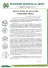 Vista preliminar de documento Resolución de Alcaldía 009-2024