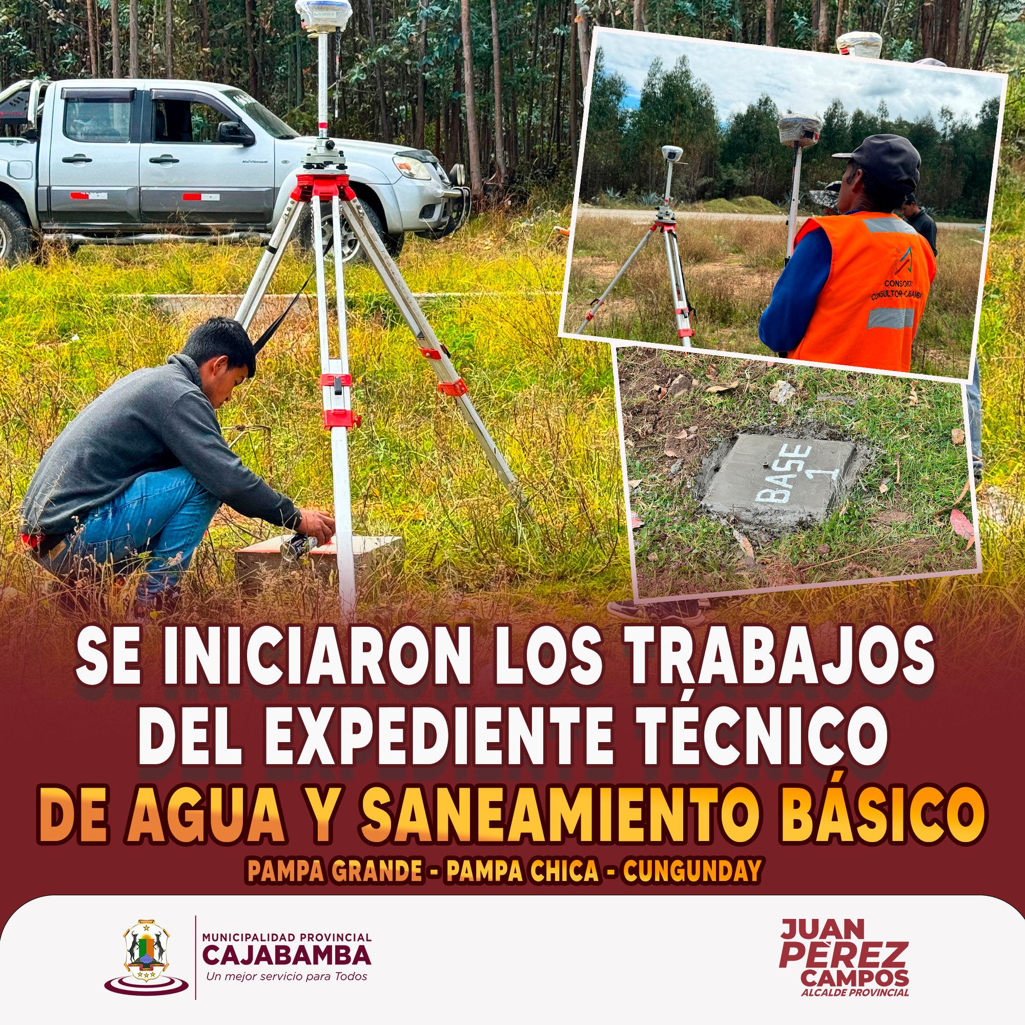 Se iniciaron los trabajos del expediente técnico del proyecto de agua y saneamiento básico