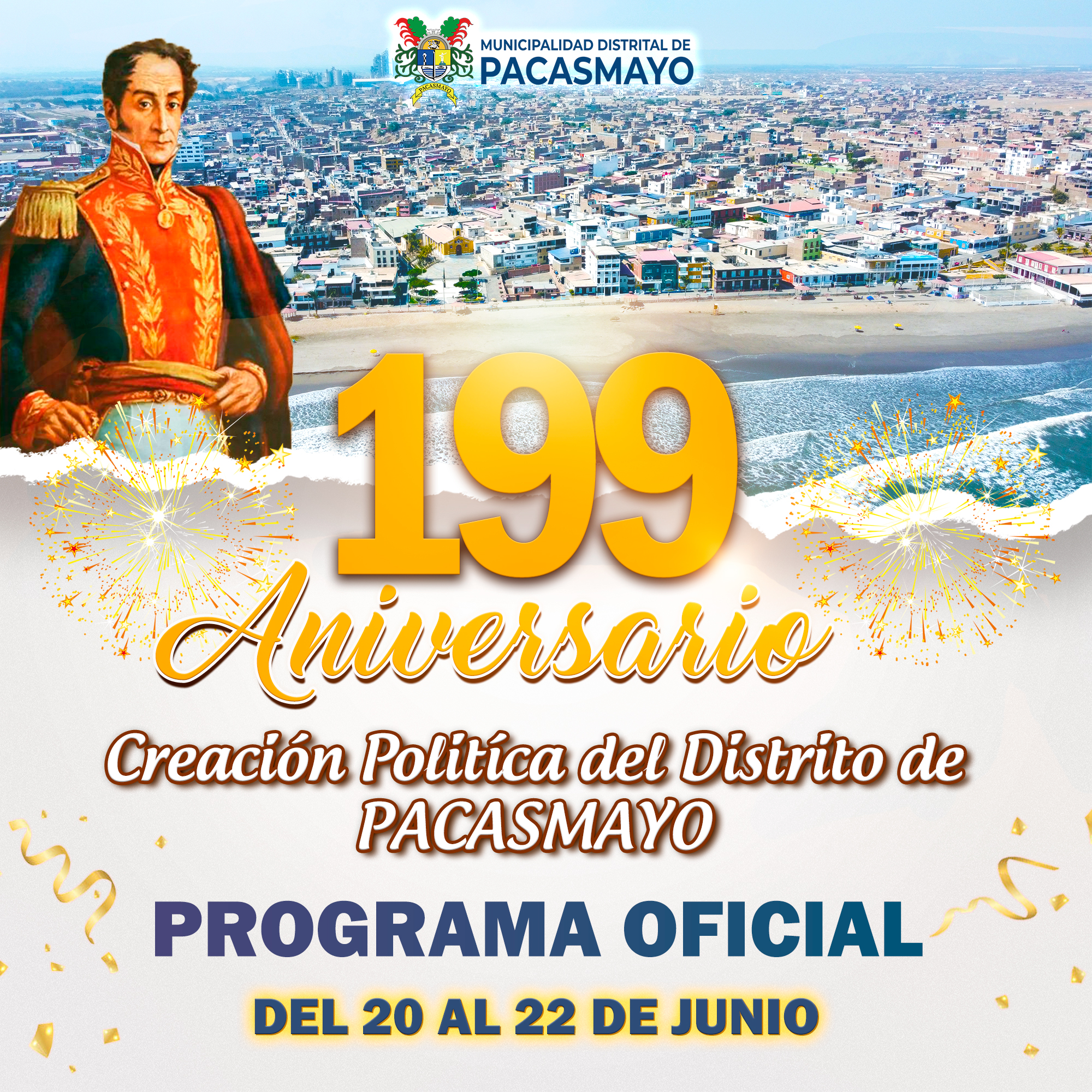 👏 Celebra  Pacasmayo🎉 199° Aniversario de Creación Política 1