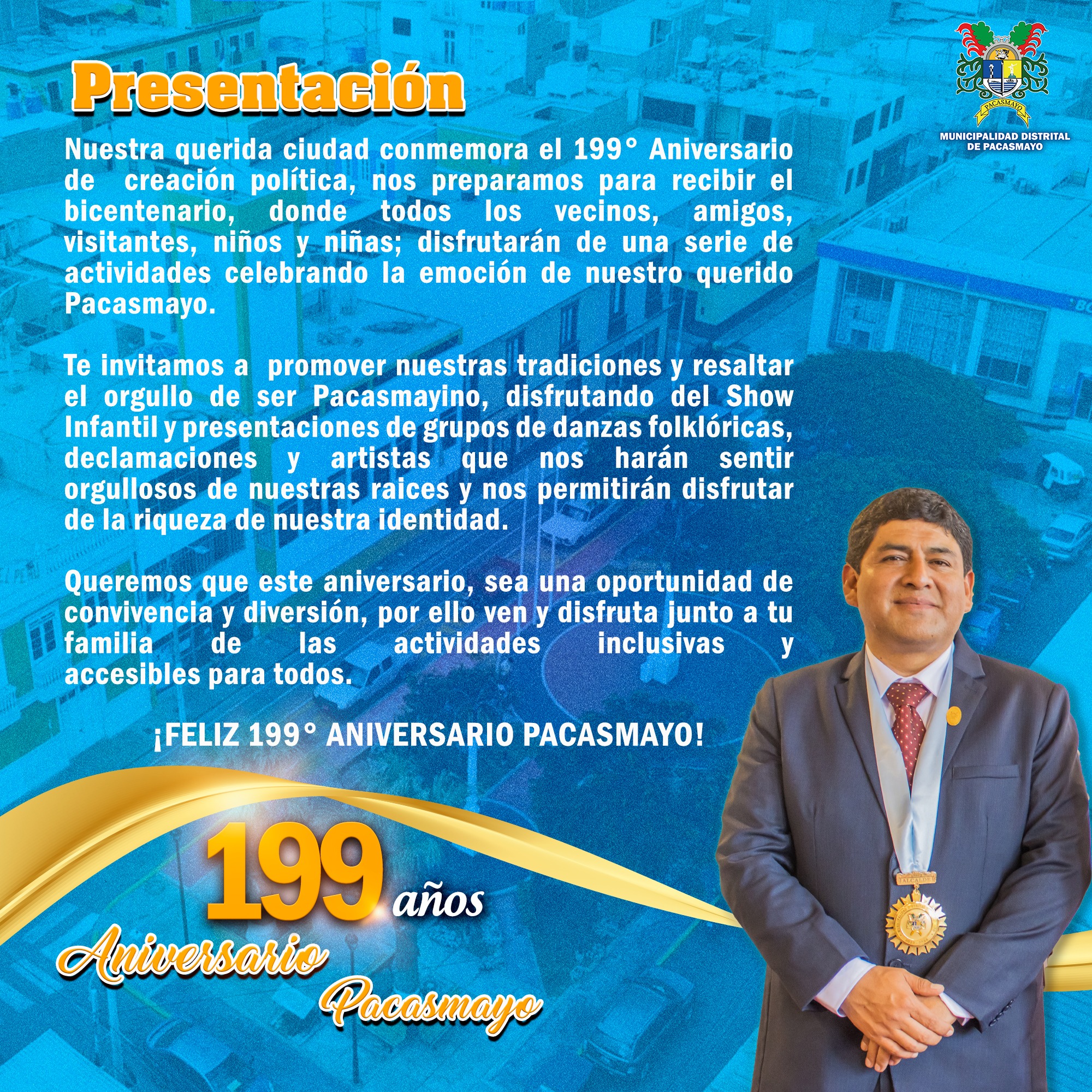 👏 Celebra  Pacasmayo🎉 199° Aniversario de Creación Política 2