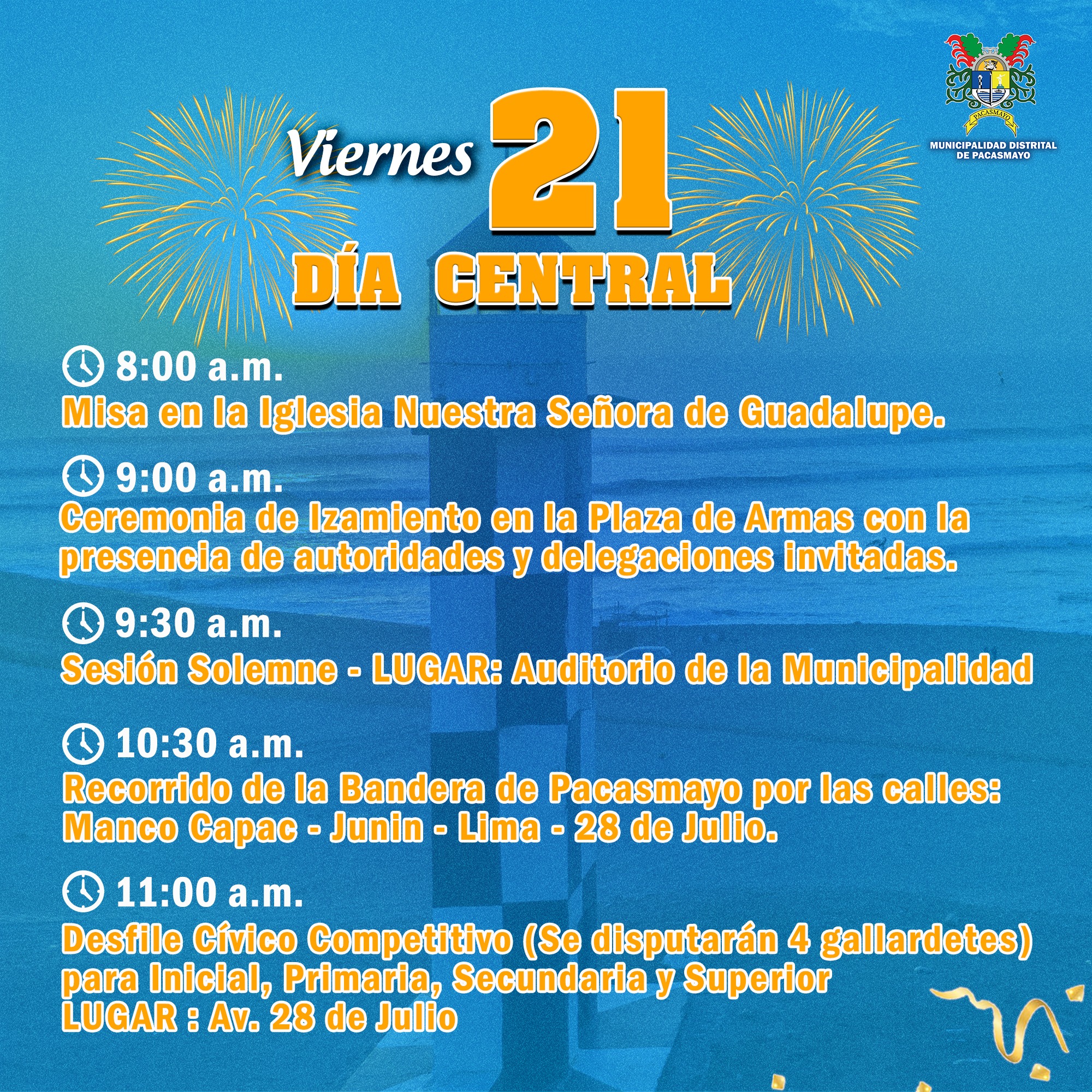 👏 Celebra  Pacasmayo🎉 199° Aniversario de Creación Política 4