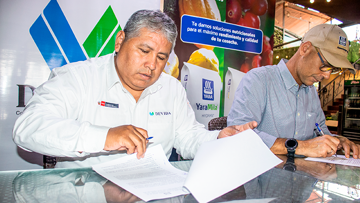 Devida y empresa internacional promoverán nutrición en Junín y Pasco