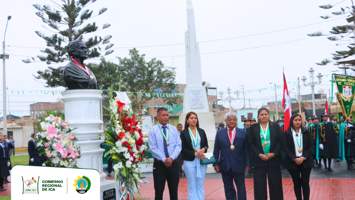 Participamos en el Homenaje conmemorando el nacimiento de Antonia Moreno de Cáceres