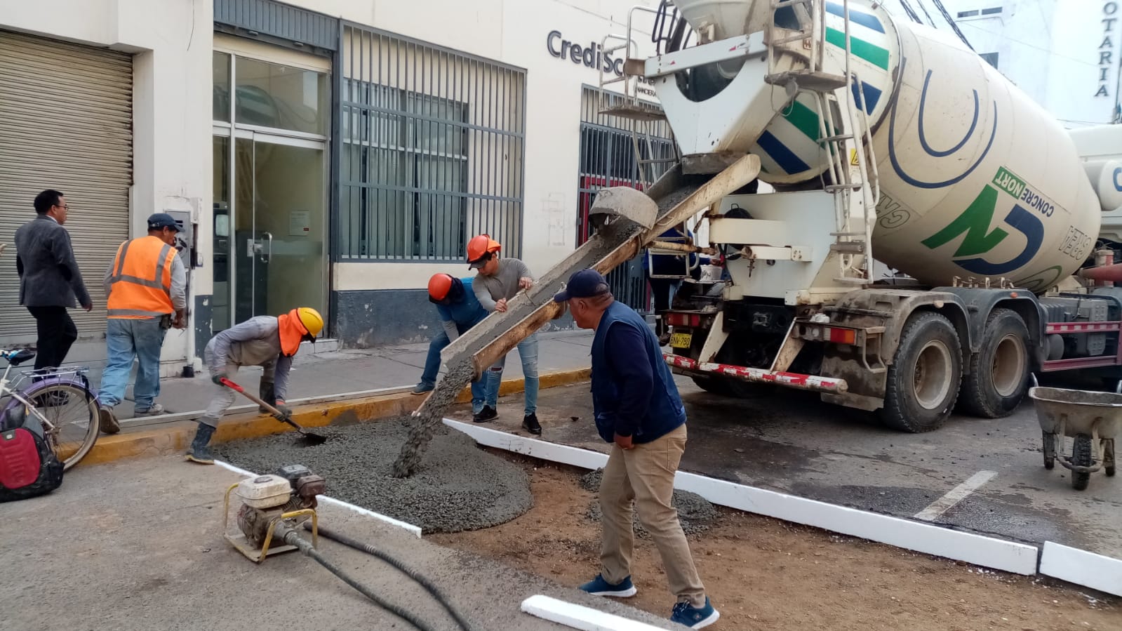 vaciado de concreto