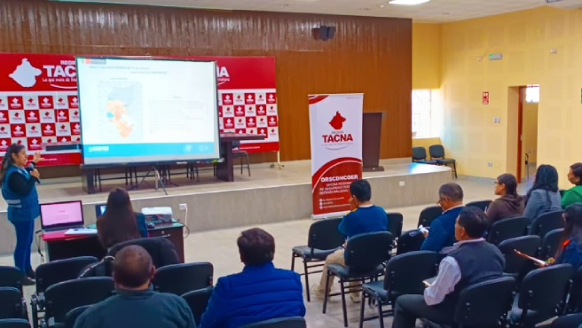 Cenepred participó en el taller de “Elaboración del escenario de riesgo por sequías en la región de Tacna”