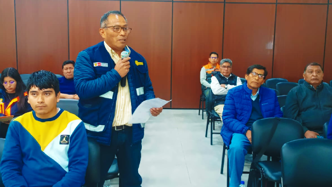 Cenepred participó en el taller de “Elaboración del escenario de riesgo por sequías en la región de Tacna”
