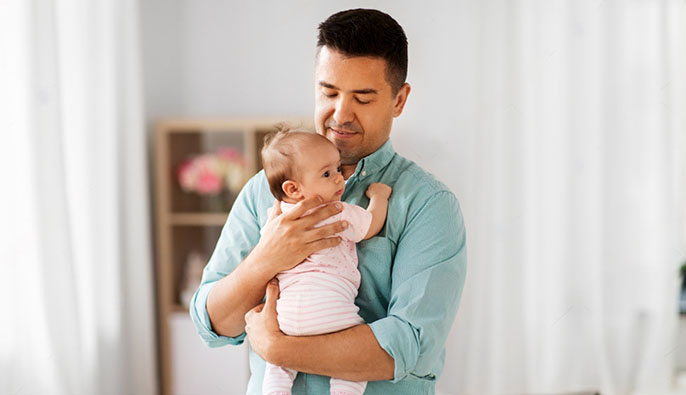 Foto padre e hija