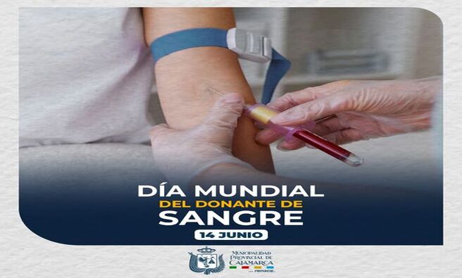 "Hoy celebramos el Día Mundial del Donante de Sangre y agradecemos a todos los héroes anónimos que salvan vidas con su generosidad. ¡Tu donación puede hacer la diferencia! 🩸