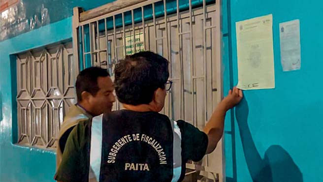 Continúan los operativos en bares, cantinas y discotecas de Paita