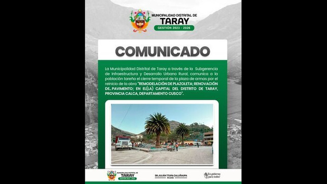 Nota de prensa 