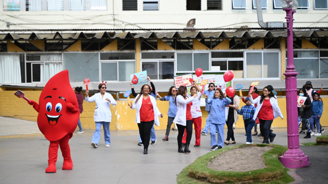 INSN celebra acto de amor de donantes en el Día Mundial del Voluntario de Sangre
