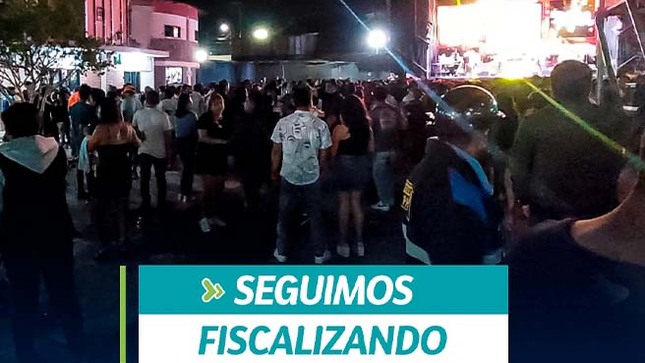 Fiscalizan baile donde se presentó la orquesta "La única tropical"