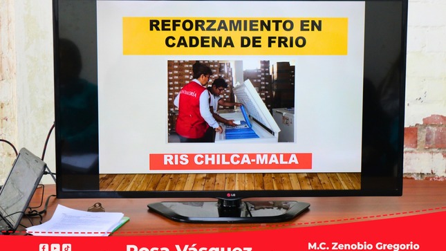 RIS Chilca Mala fortalece capacidades en cadena de frío.