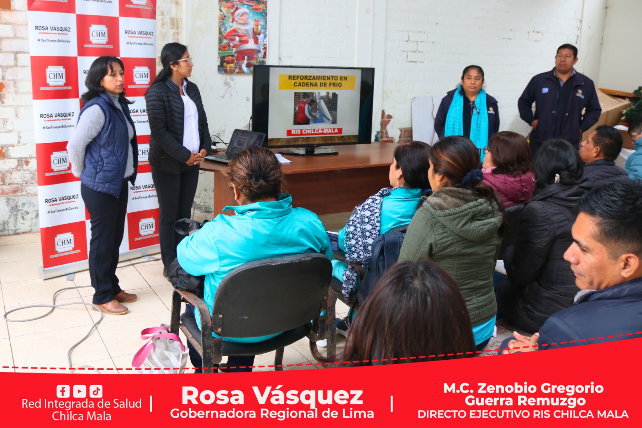 RIS Chilca Mala fortalece capacidades en cadena de frío.