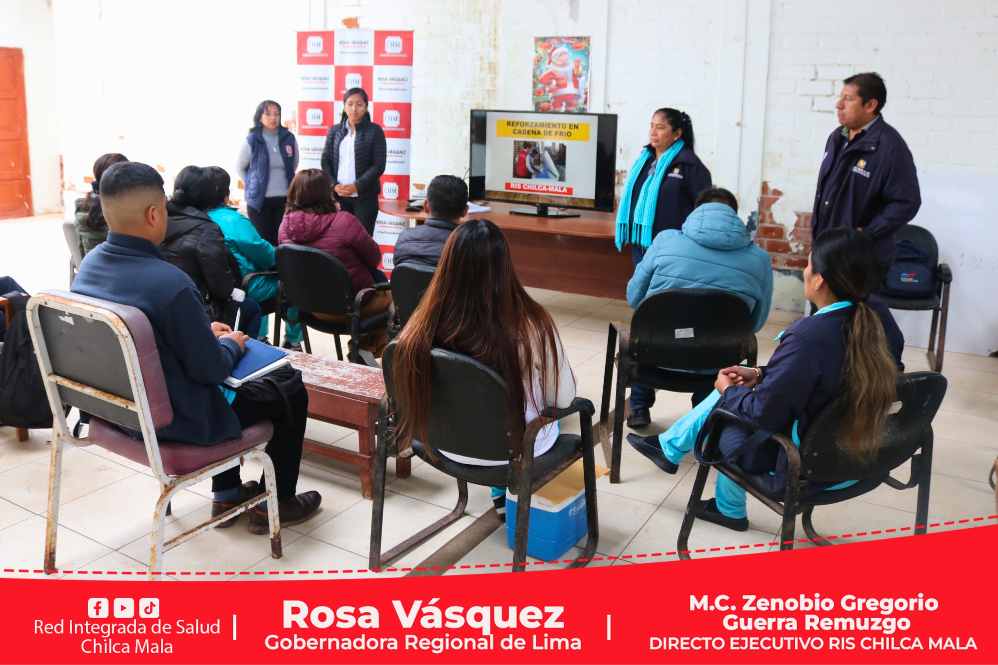 RIS Chilca Mala fortalece capacidades en cadena de frío.