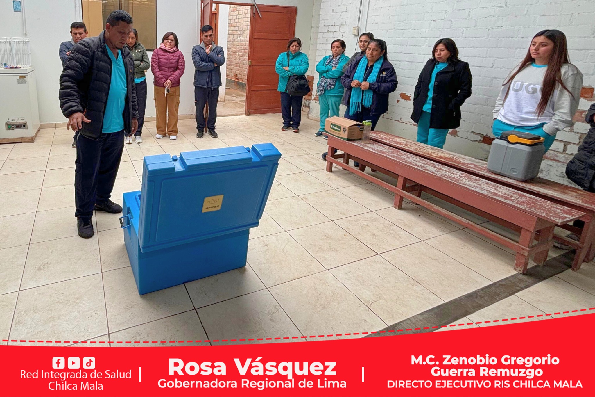 RIS Chilca Mala fortalece capacidades en cadena de frío.