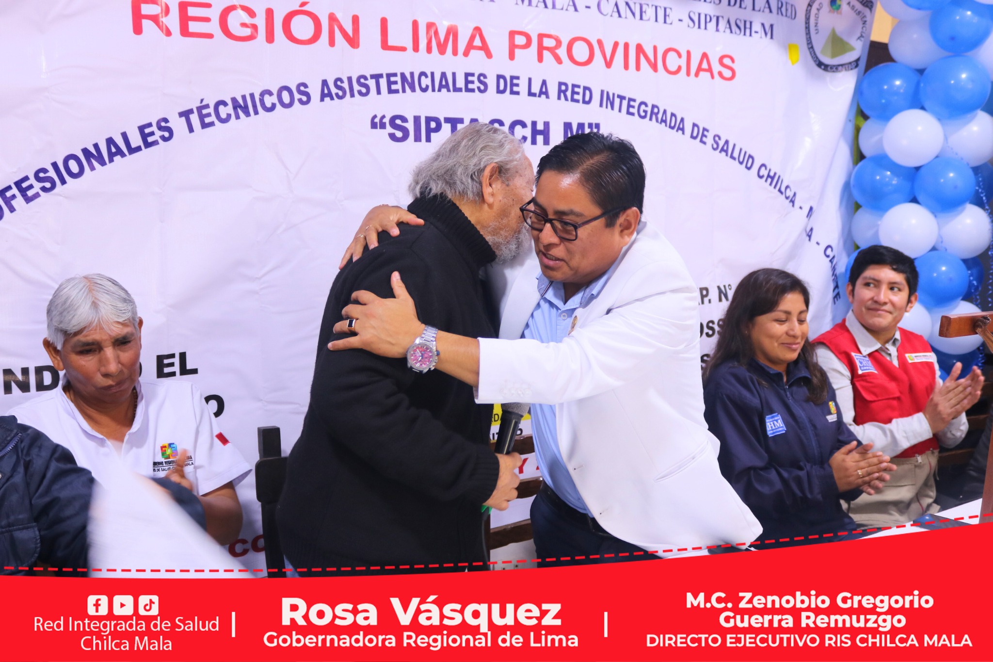 RIS Chilca Mala otorga Resolución Directoral a Sindicato de Profesionales Técnicos Asistenciales
